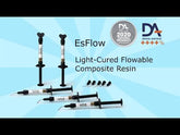 Spident EsFlow Light-Cured Flowable Composite Resin Syringes